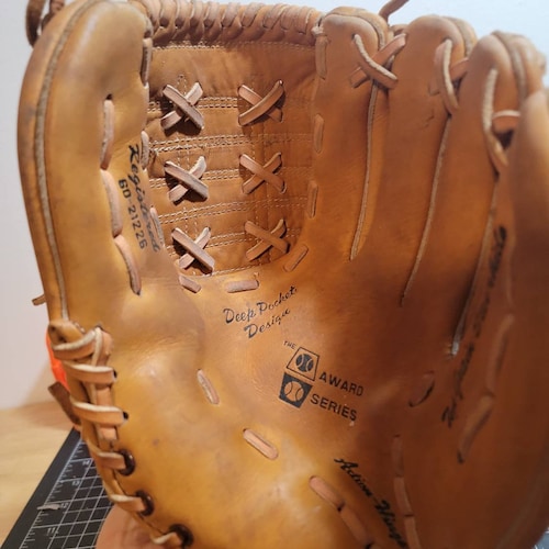 Handmade Repurposed Baseball Glove leather card wallet made shops in USA handcrafted edc unique men's present