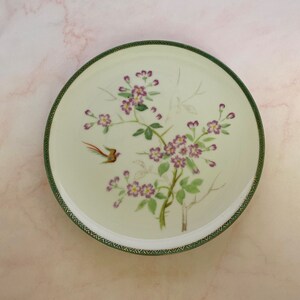 Vintage Chubu China Hand Painted Cherry Exclusive Plate #4365 - Made in Japan