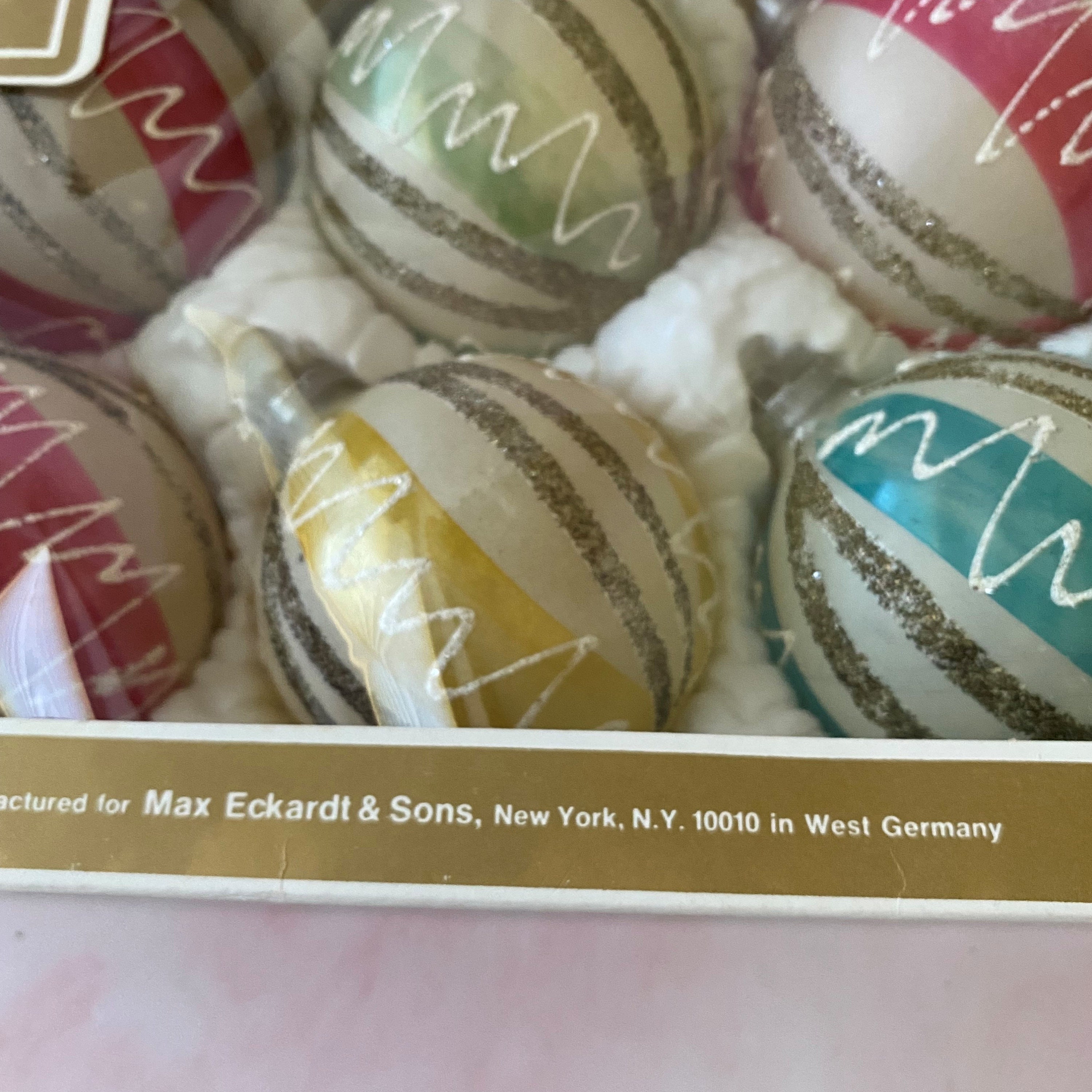 Vintage MCM West Germany Lanissa Christmas Tree Ornaments Etsy