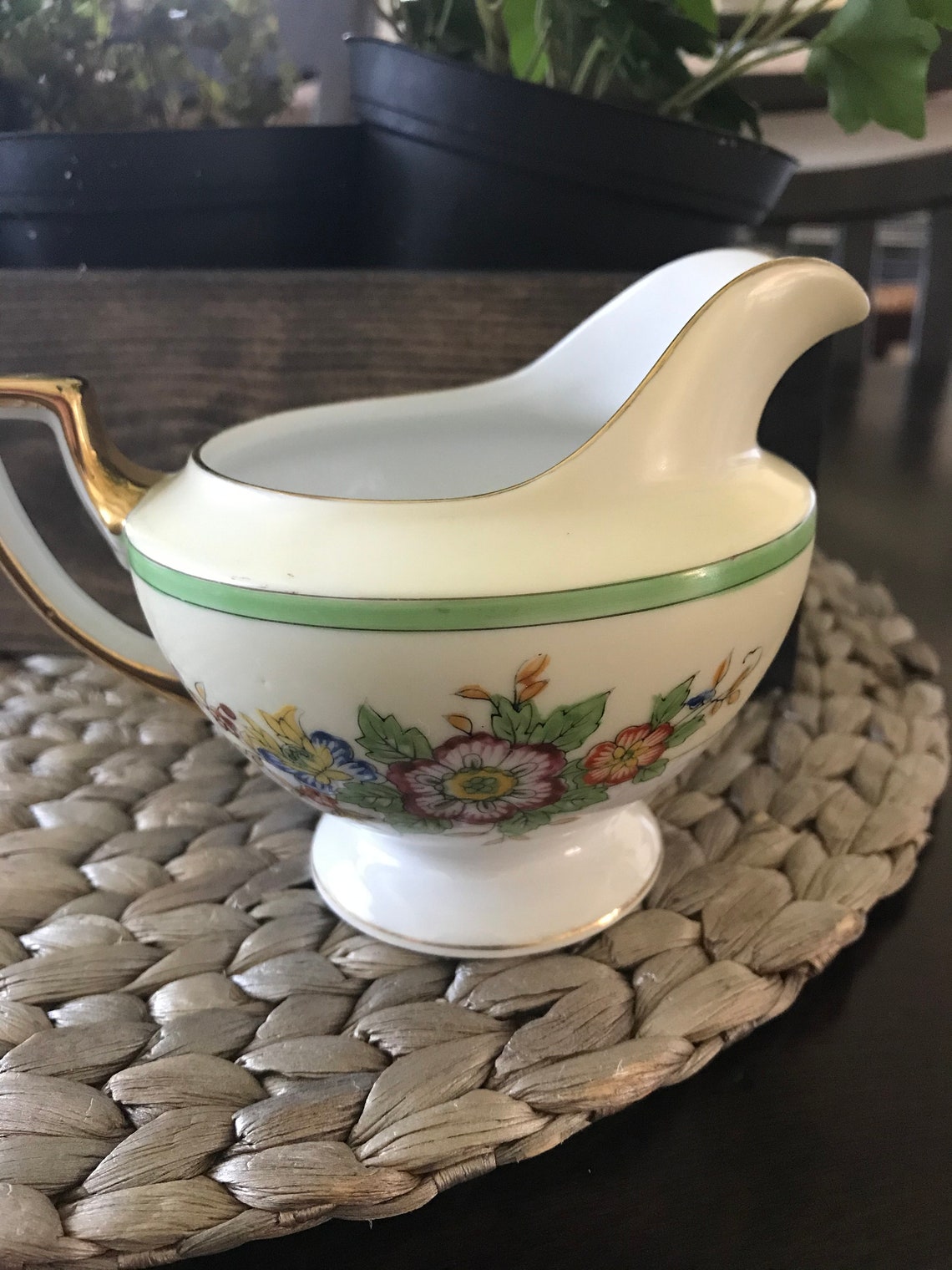 Vintage Porcelain Creamer Made in Japan Etsy