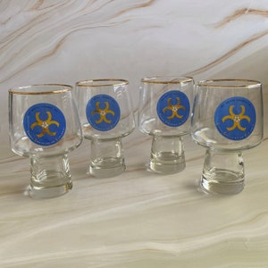 Vintage British Columbia Centennial Collectible/Souvenir 1971 Glasses