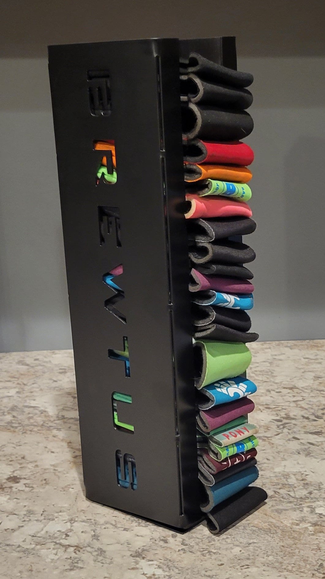 Side Load Koozie Rack