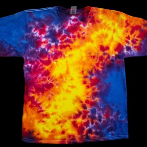 Rainbow Hippie Tie Dye Men's Sweatshirt