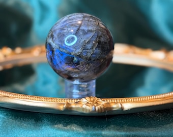 Labradorite Crystal Sphere