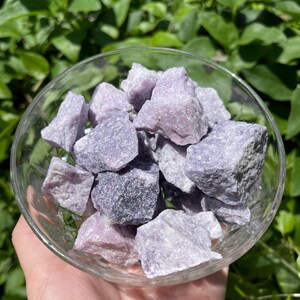 Raw Lepidolite Chunks