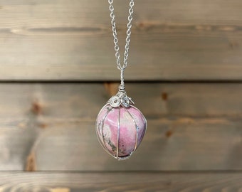 Peruvian Rhodonite Necklaces