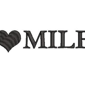 I LOVE MILFS embroidery design | 5x7 hoop | pes/jef/vp3 | embroidery file | y2k design | trendy embroidery