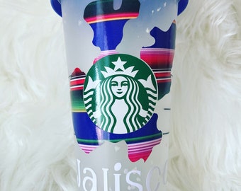 Starbucks DIY State Tumbler