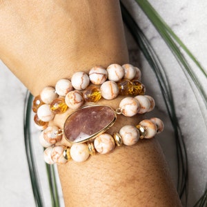 Sheryl Dragon Jade Semi Natural Stone Set