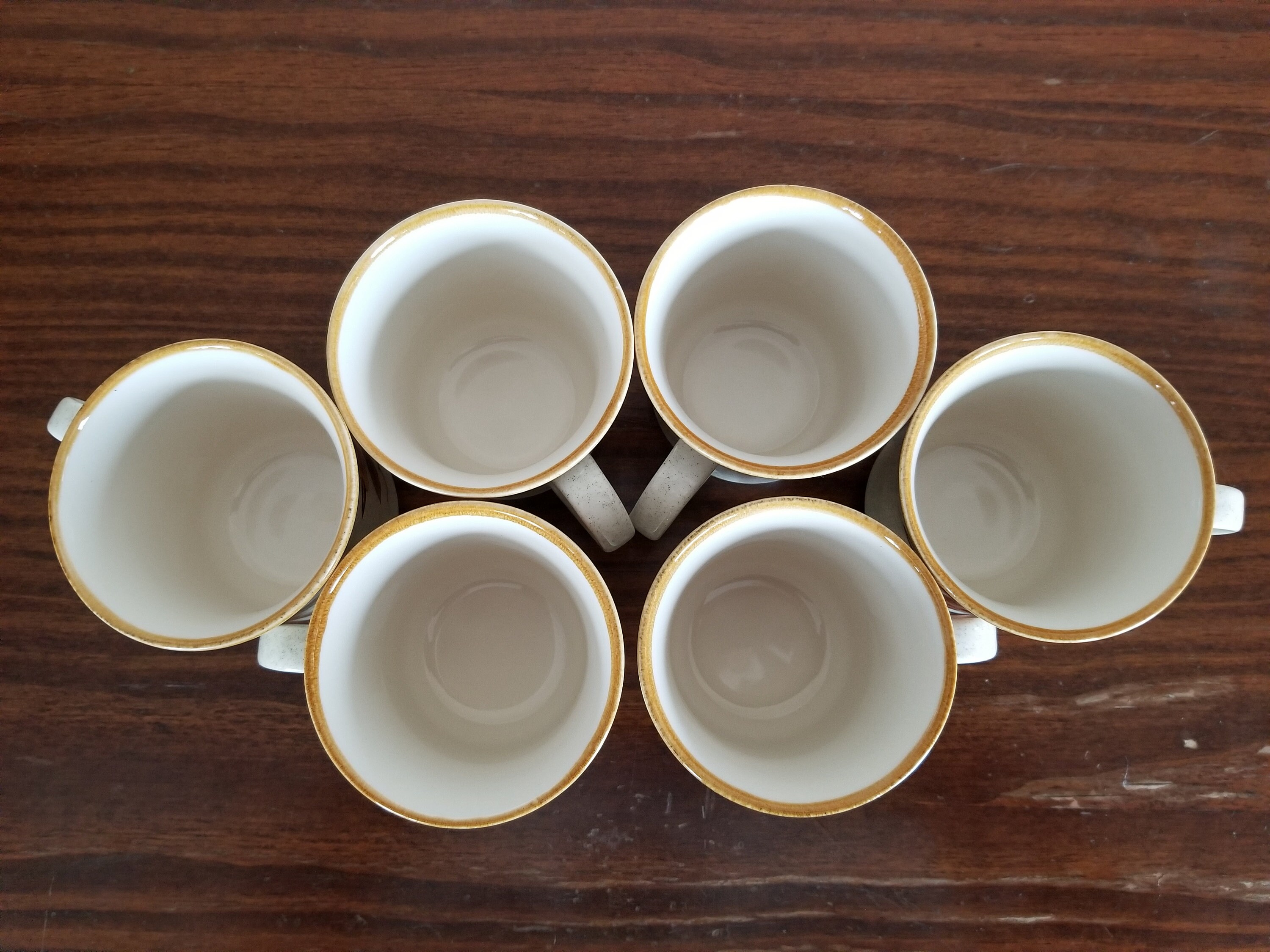 Mikasa Stoneware Set of SIX Mugs Mandarin Oriental Etsy Ireland