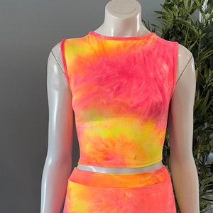 Lace up back Tie Dye Top/ Tie Dye/ Women&#39;s tops/ Tie Dye Tops/ Hippie Top/ Colorful Top