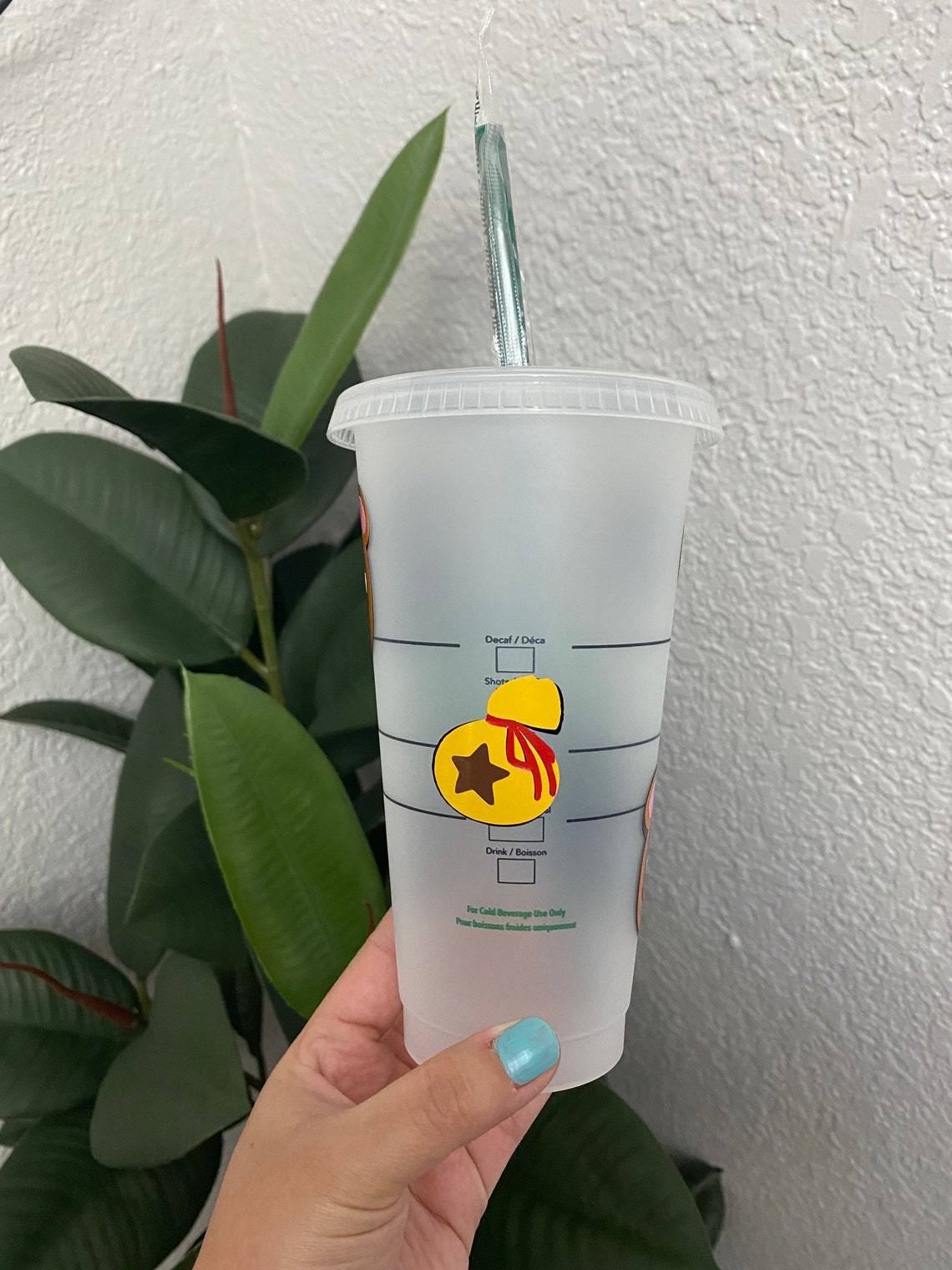 Animal Crossing Tom Nook Starbucks Cold Cup | Etsy