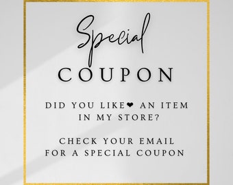 Coupon In Your Email