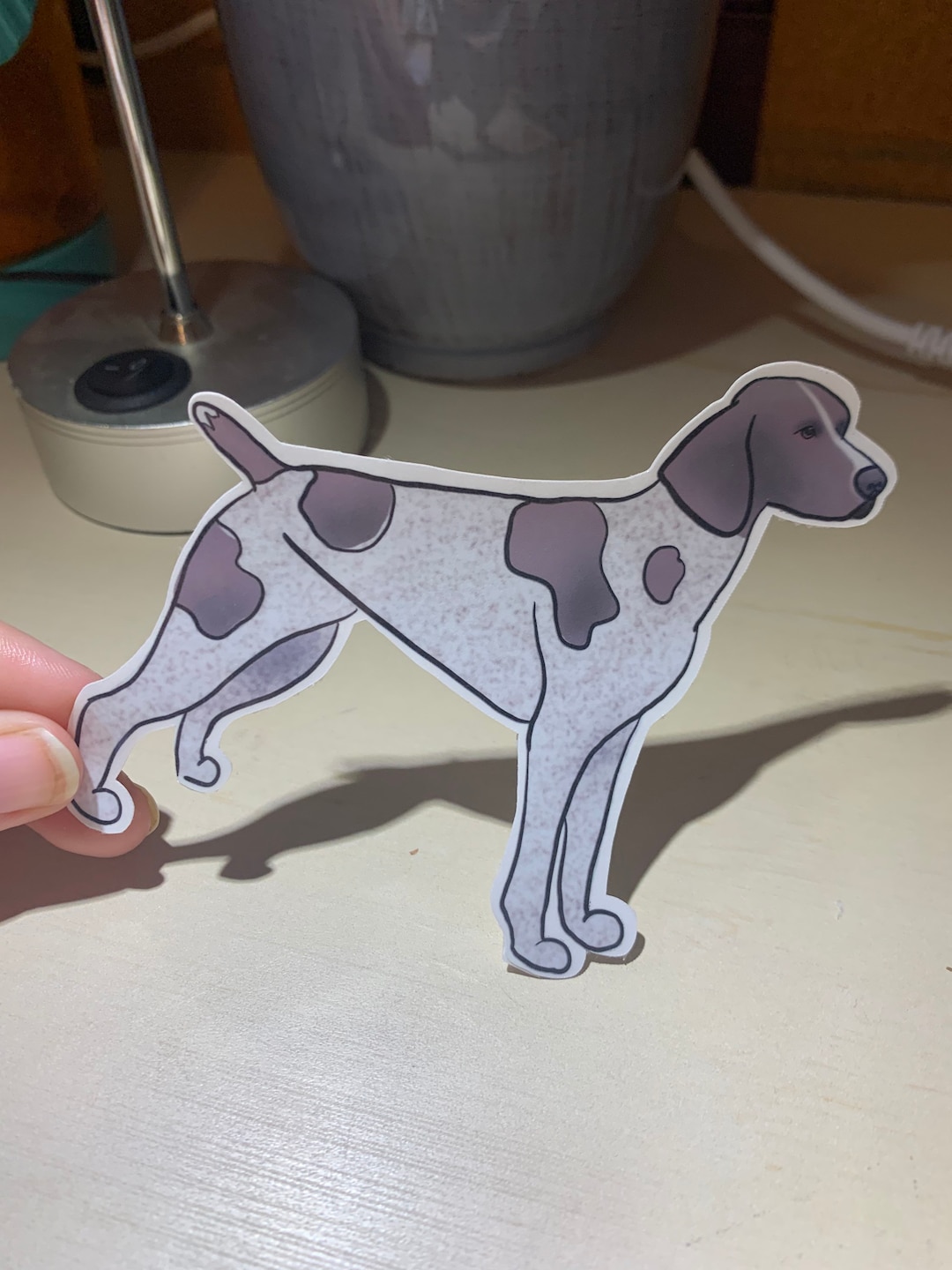 German Shorthaired Pointer Waterproof Sticker - Etsy
