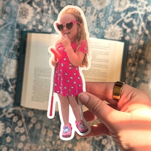Custom Bookmark for Friends, Picture Bookmark, Bookish Gifts for Dad, Personalized Bookmark, Thoughtful Keepsake, Readers Gift, Photo Gift