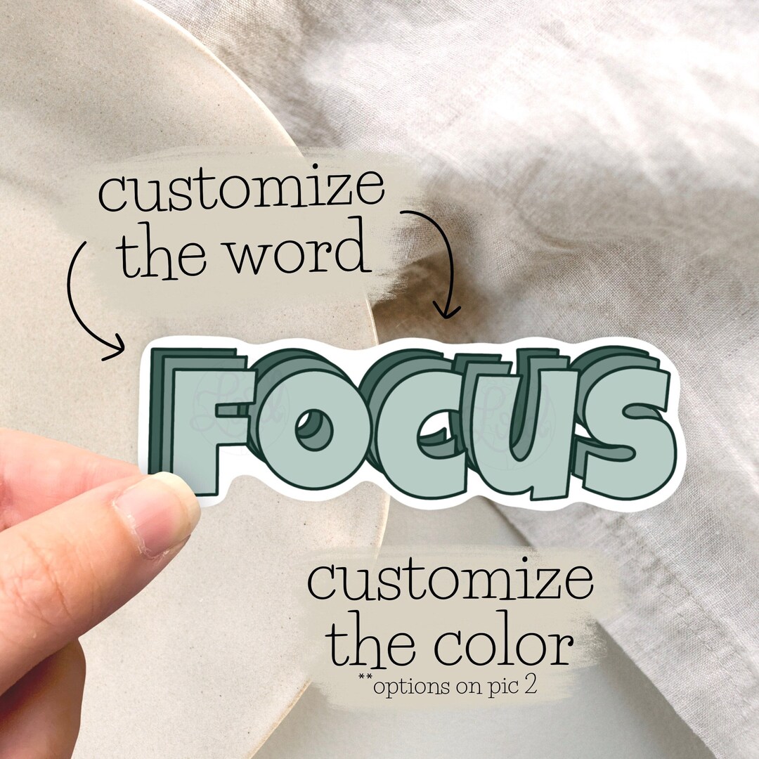 Custom Word Sticker, Custom Name Stickers, Mom Stickers, Personalized ...