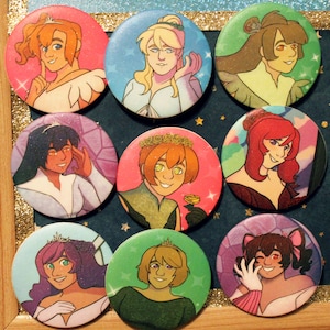 Love Live! Ice Princess Buttons
