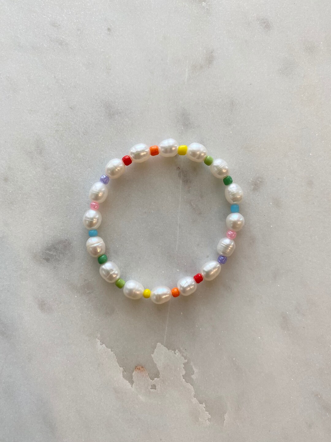 Bracelet - Petite Rainbow Pearl main image 1