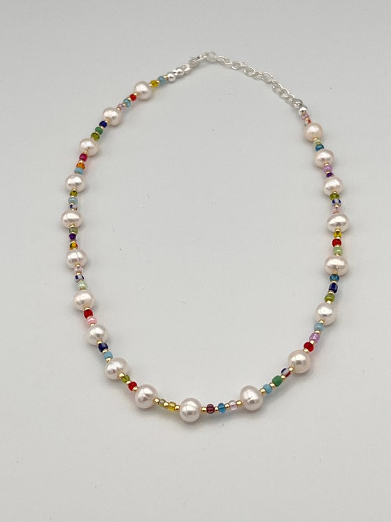 Colorful Freshwater Pearl Beaded 