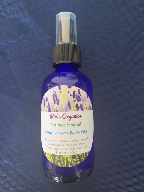 Aloe Vera Moisturizing Spray Gel Etsy