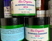 All Natural Sunscreen