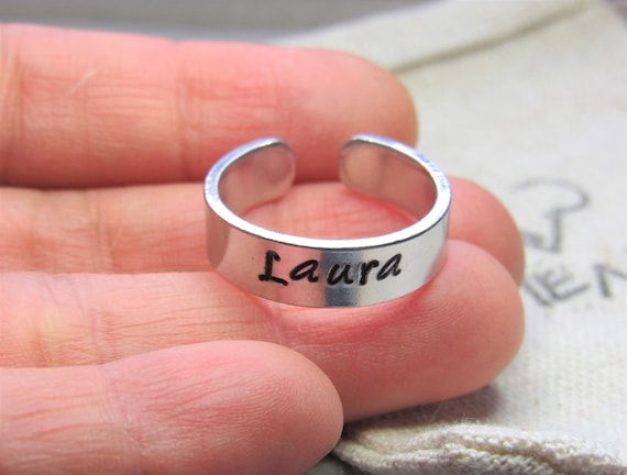 Name thumb ring discount
