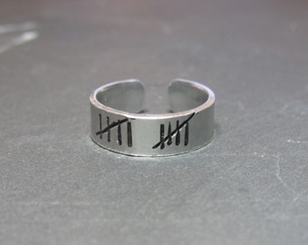 Targa in Legno per 10° Anniversario di Matrimonio - Regalo Romantico per Lui e Lei - Decorazione per Anniversario