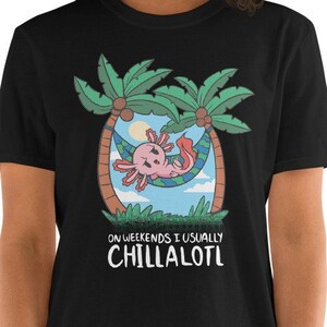 Chillalotl Axolotl Short-Sleeve Unisex T-Shirt