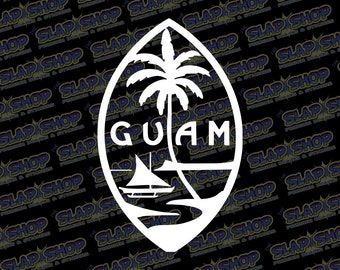 Guam Die-Cut Vinyl Decal - Stickers - Click to Explore Colors & Sizes - Perfect Gift - Free Shipping!