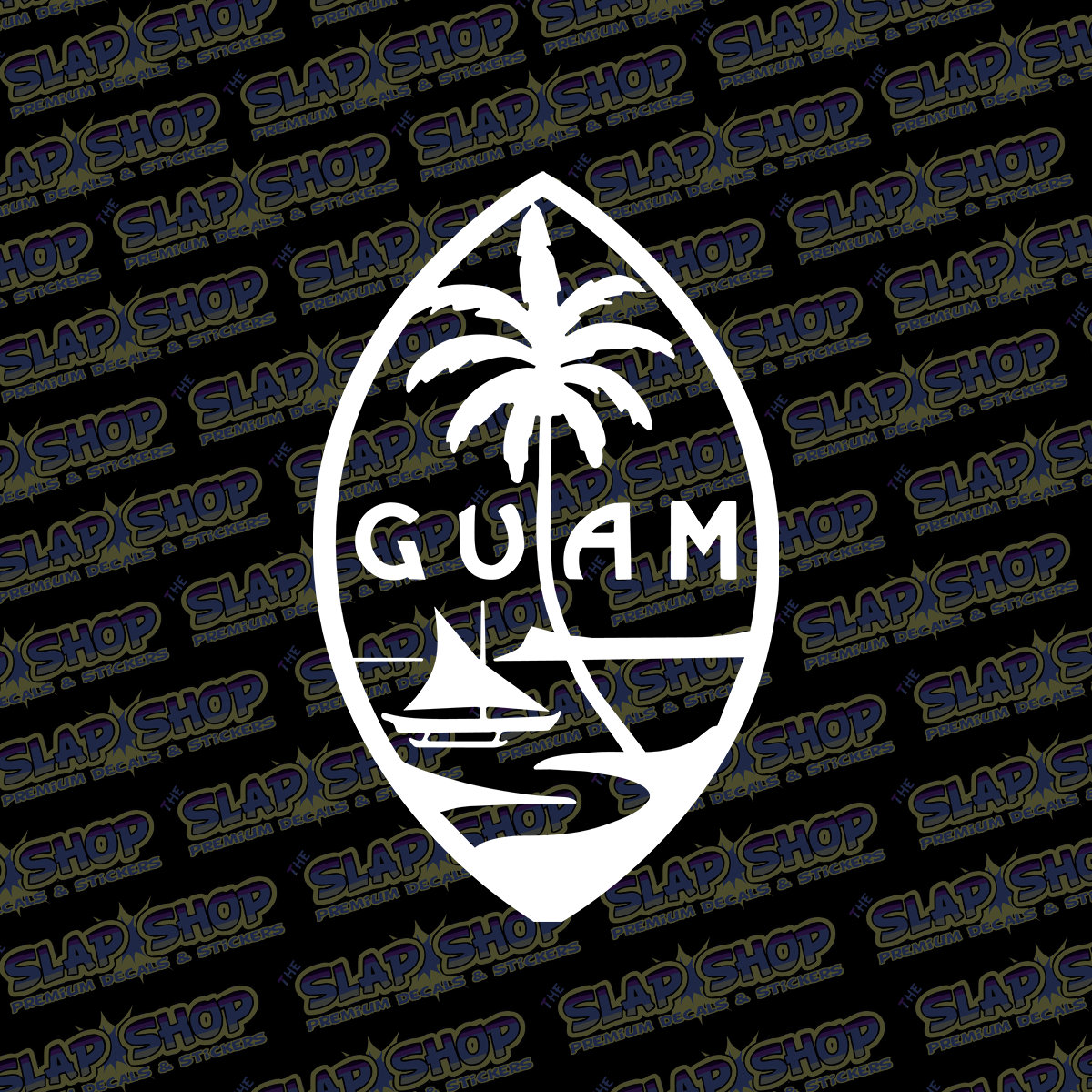 Guam Die Cut Vinyl Decal Sticker CLICK to EXPLORE More Colors Etsy
