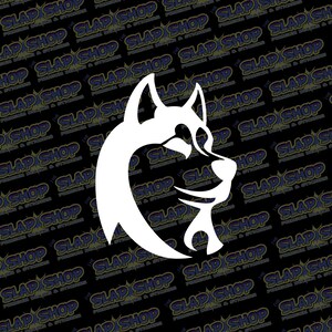 Husky Die-Cut Vinyl Decal - Stickers - Click to Explore Colors & Sizes - Perfect Gift - Free Shipping!