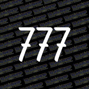Angel Number 777 Die-Cut Vinyl Decal - Stickers - Click to Explore Colors & Sizes - Perfect Gift - Free Shipping!