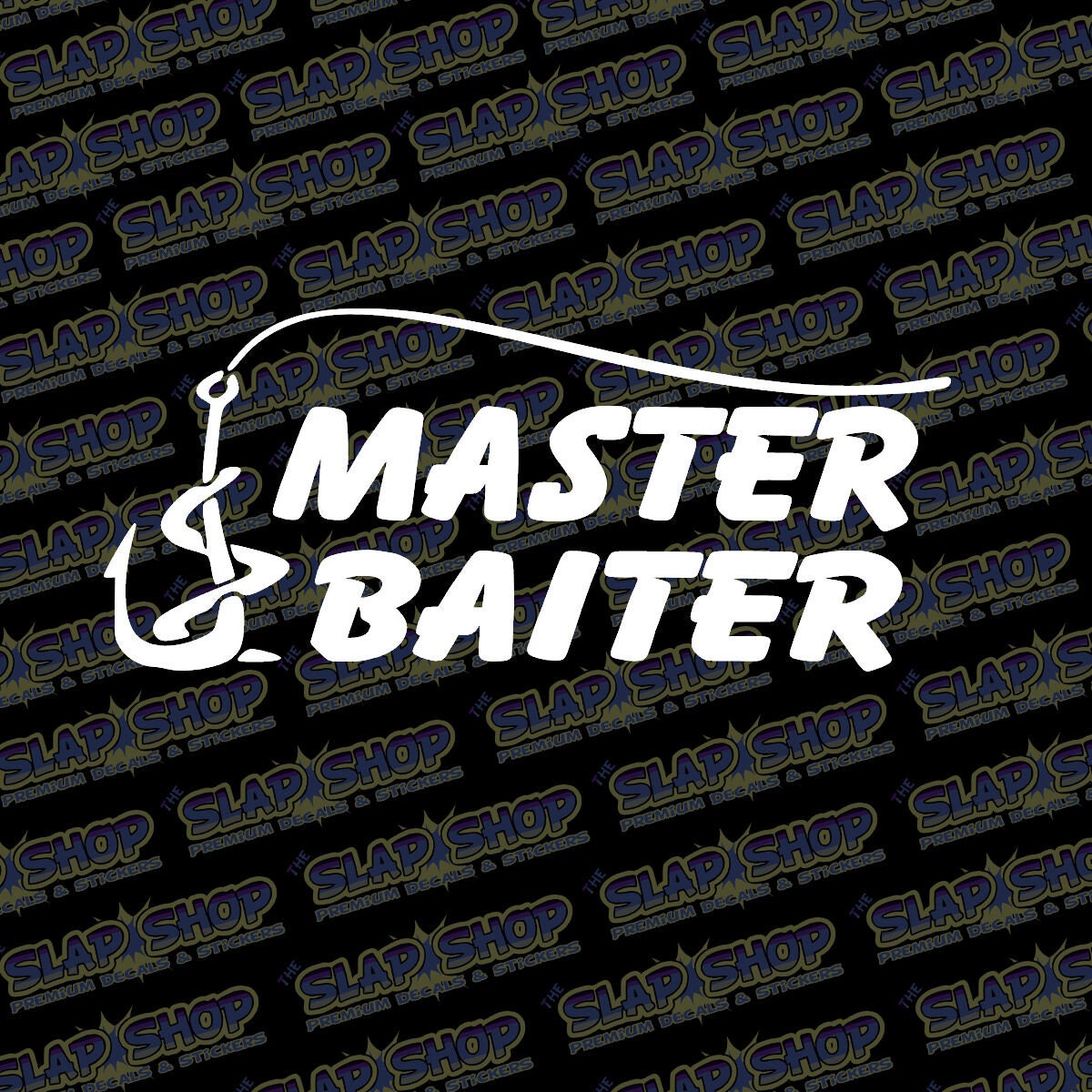 Master Baiter Die Cut Vinyl Decal for Car, Truck, Laptop, Window's CLICK to  EXPLORE More Colors and Size Options and Free Shipping 