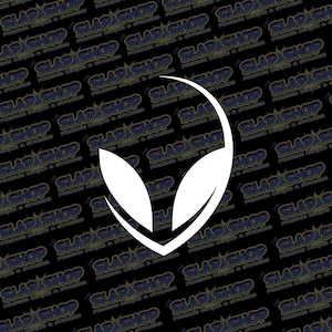 Alien Vinyl Decal - Stickers - Click to Explore Colors & Sizes - Fun Gift Idea - Free Shipping!