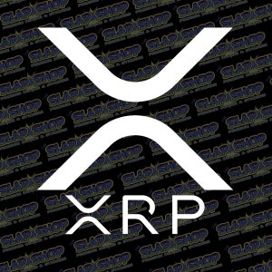 Ripple XRP Vinyl Decal – Crypto Sticker – Blockchain Logo for Car or Laptop