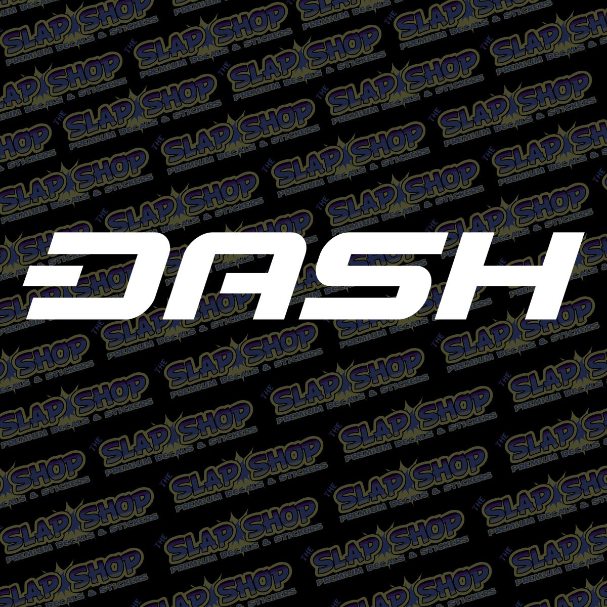 Dash Vinyl Decal – Digital Currency Sticker – Logo Design for Car or ...