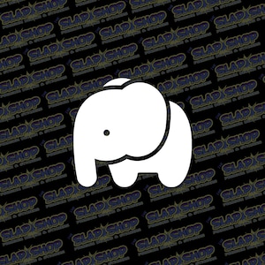 Elephant Die Cut Vinyl Decal for Car, Truck, Laptop, Window's CLICK to EXPLORE more colors and size options! And Free Shipping!