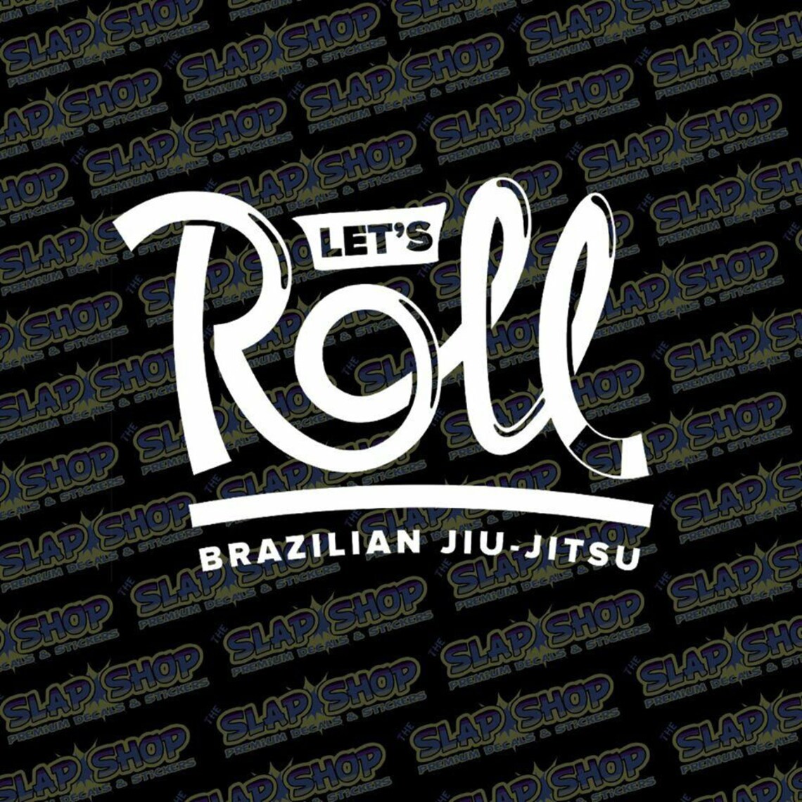 Lets Roll Jiu Jitsu Decal Gracie BJJ Car Vinyl Decal Etsy
