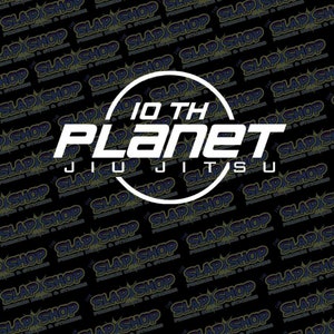 10th Planet Jiu-Jitsu Die-Cut Vinyl Decal - Stickers - Click to Explore Colors & Sizes - Perfect Gift - Free Shipping!