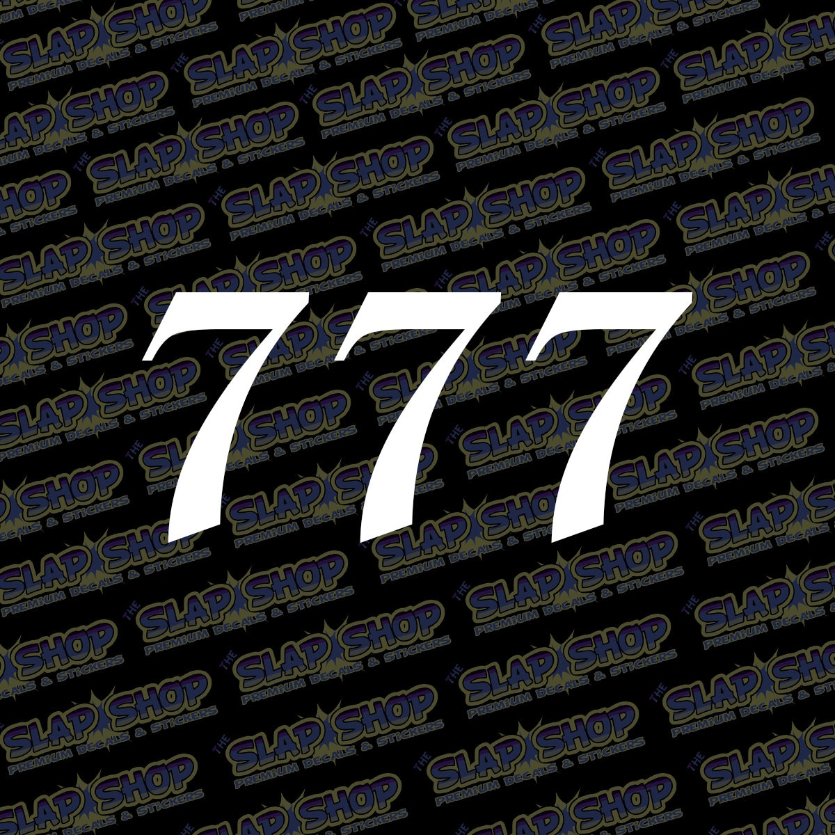 777 Stickers - Etsy