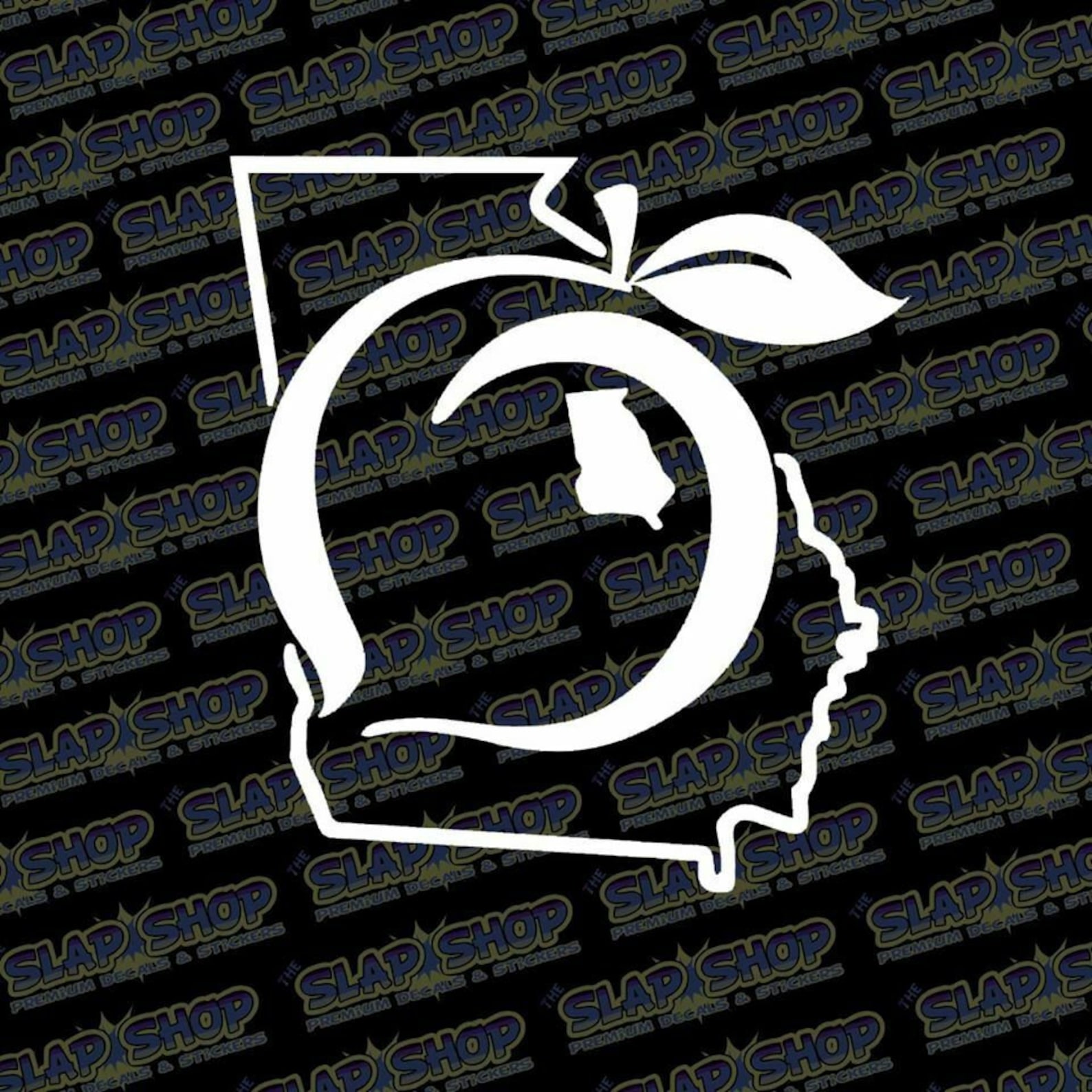 Peach v2 Vinyl Decal Sticker Car Window Wall Bumper Etsy