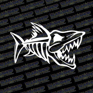 Bone Fish Hunting And Fishing Vinyl Decal - Stickers - Click to Explore Colors & Sizes - Perfect Gift - Free Shipping!