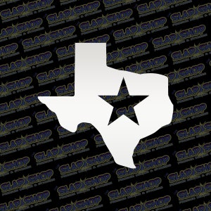 Texas State Die-Cut Vinyl Decal - Stickers - Click to Explore Colors & Sizes - Perfect Gift - Free Shipping!