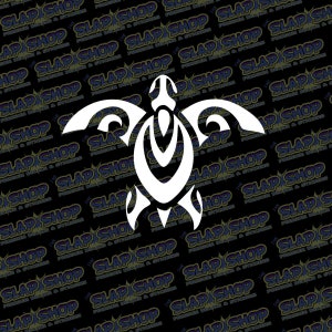 Tribal Sea Turtle Die-Cut Vinyl Decal - Stickers - Click to Explore Colors & Sizes - Perfect Gift - Free Shipping!