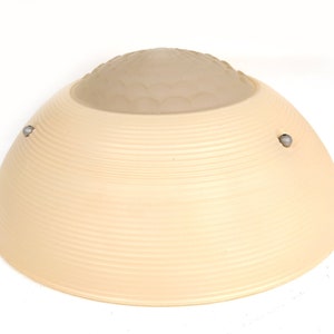 Mid Century Milchglas Deckenleuchte Shade Cover 10 &quot;Durchmesser Montageschnur