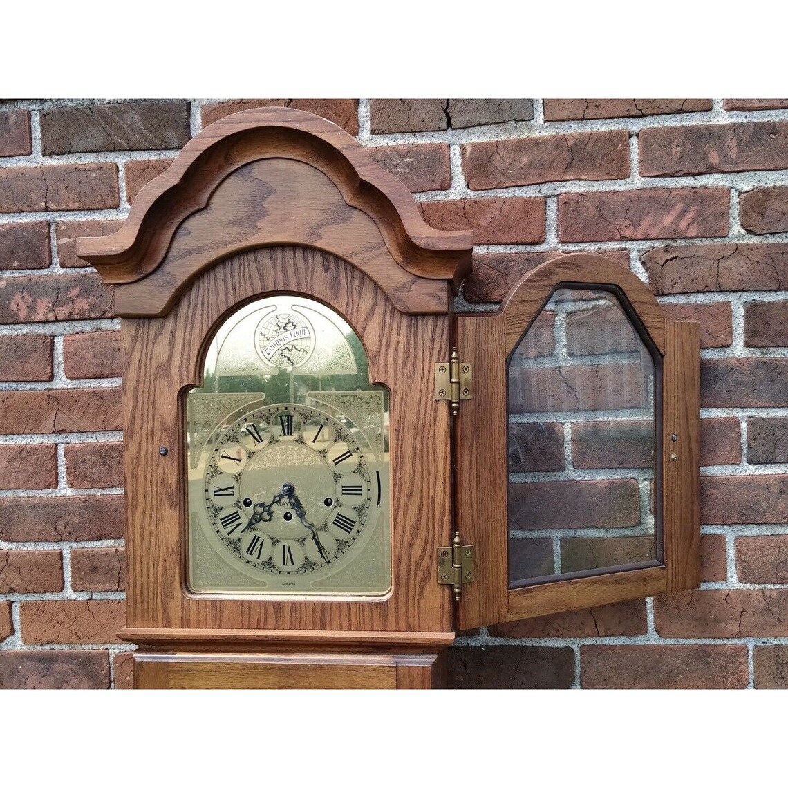 Franz Hermle Tempus Fugit Mayfair 86 Grandfather Clock Western Etsy