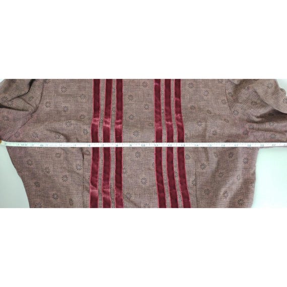 70s Marion Donaldson Women's Prairie Dress Fits 10 38" Bust 28" W Long Sleeve View 4