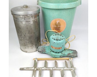 50er Jahre Dolly Madison De Luxe elektrischer Gefrierschrank, Eismaschine, 6 Quart Aqua Works