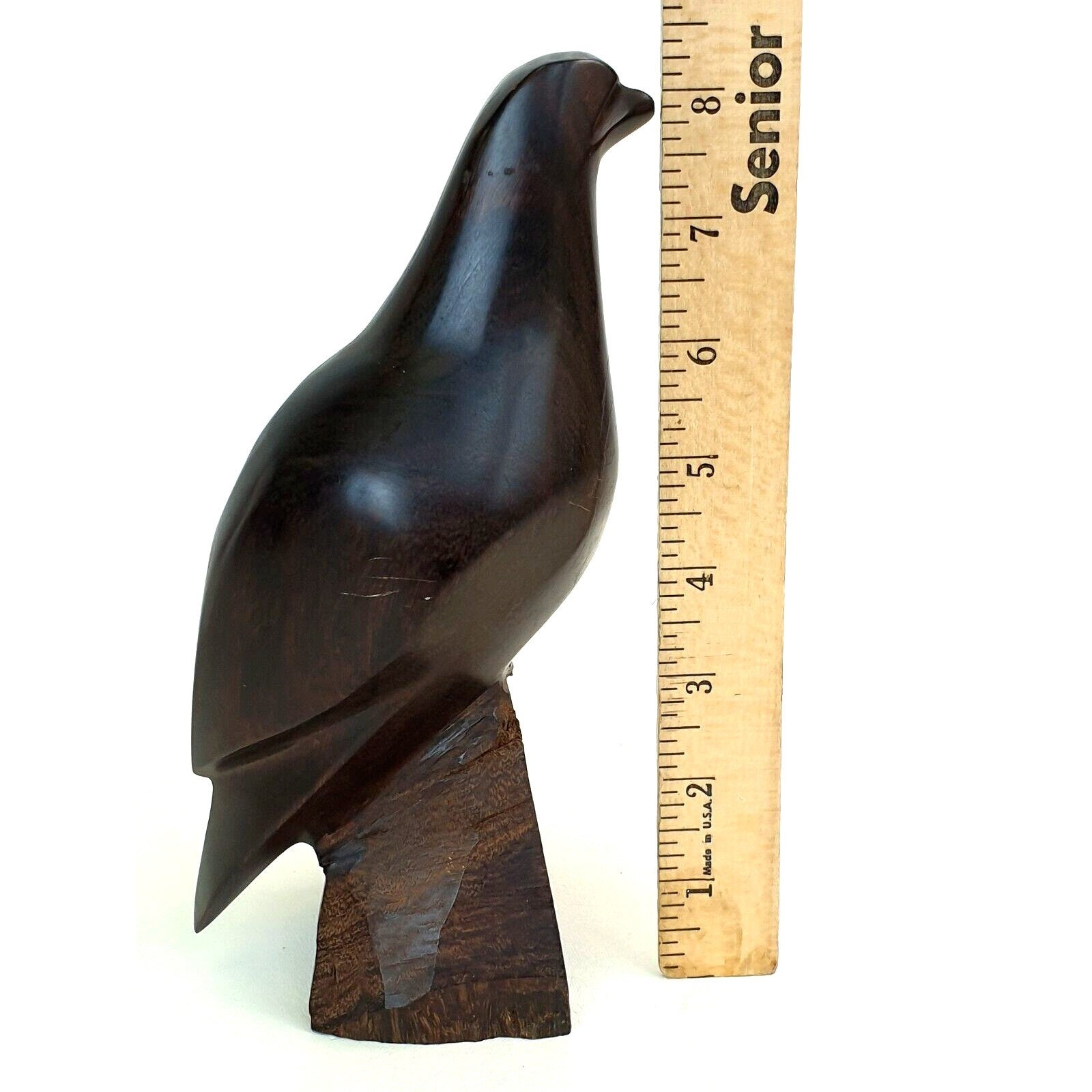 8インチ アイアンウッド ハンドメイド イーグル ホーク 猛禽類