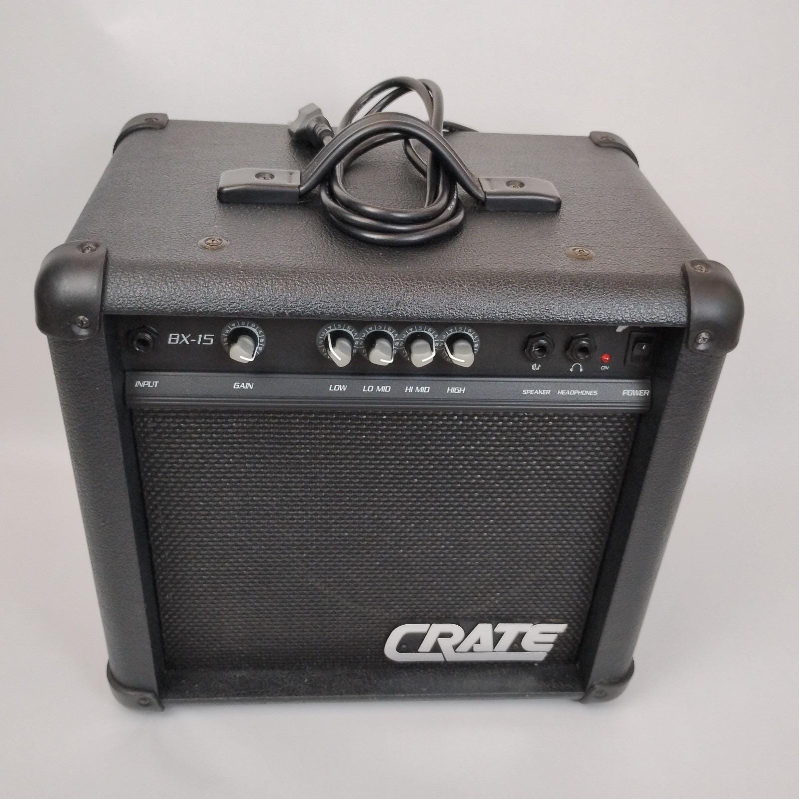 Crate BX-15 Electric Guitar Amplifier Tested & Working Portable